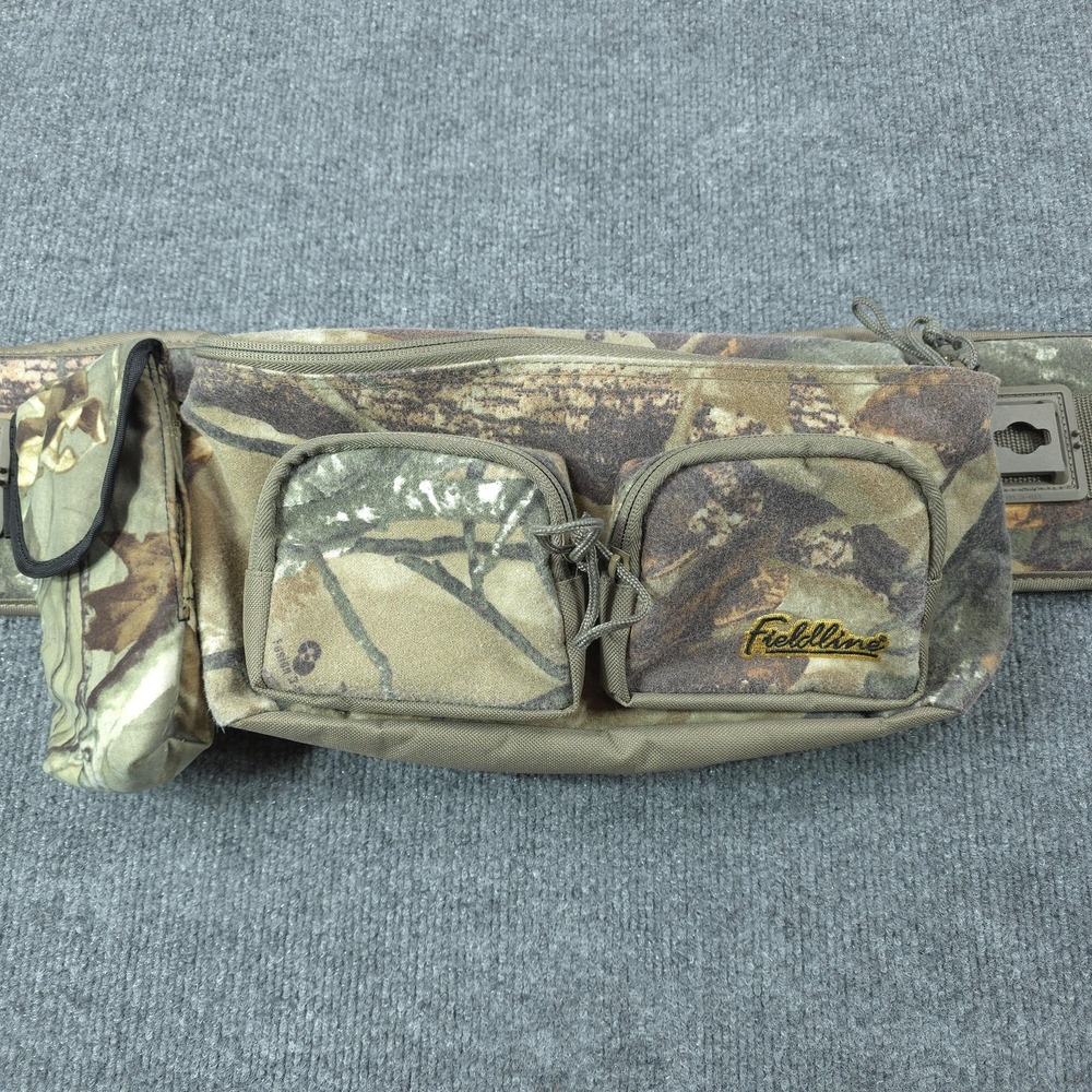 Fieldline Hunting Waist Pack Mens One Size Camo Hip Belt Padded Pockets Gear
